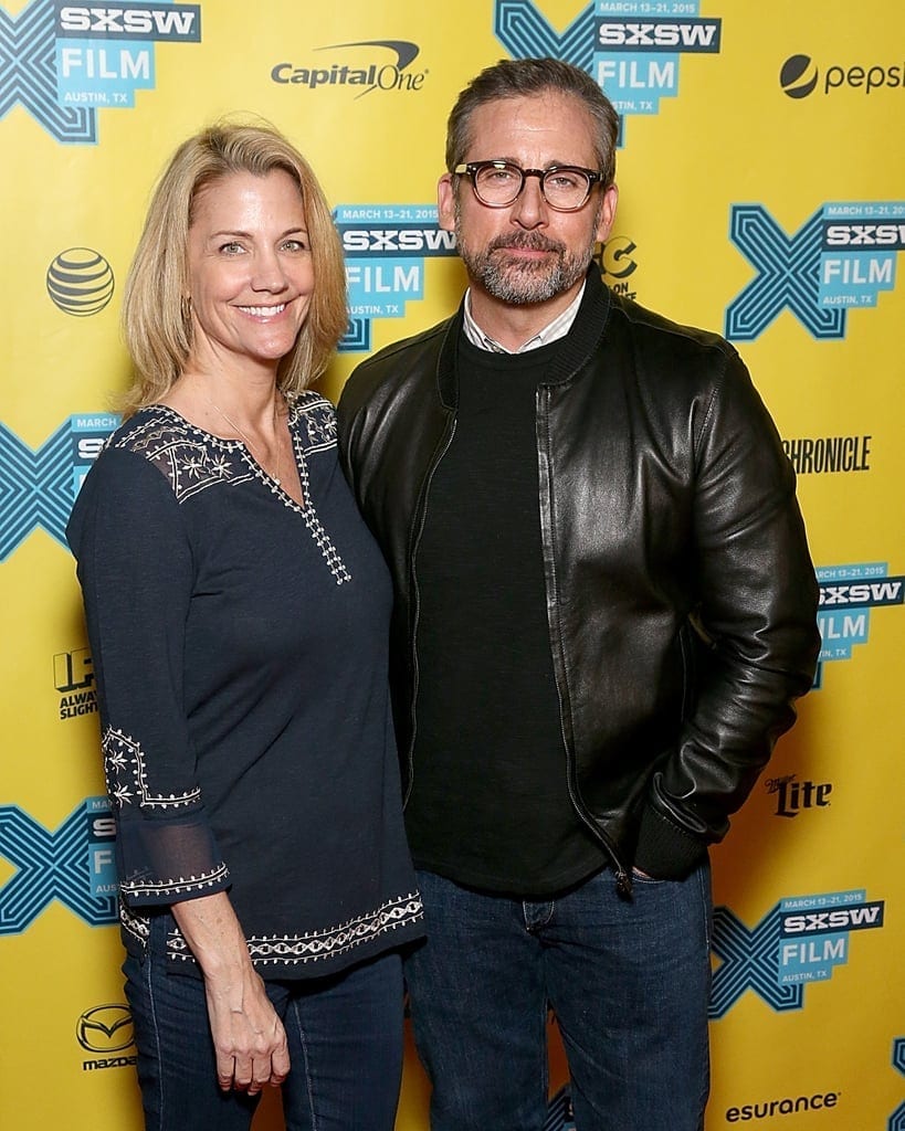 This image has an empty alt attribute; its file name is Nancy-Carell-Steve-Carell.jpg